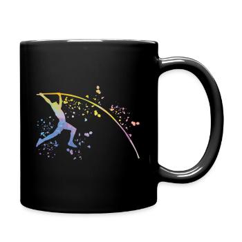 Perchiste Enfant Saut à la perche - Mug uni - noir - Droite