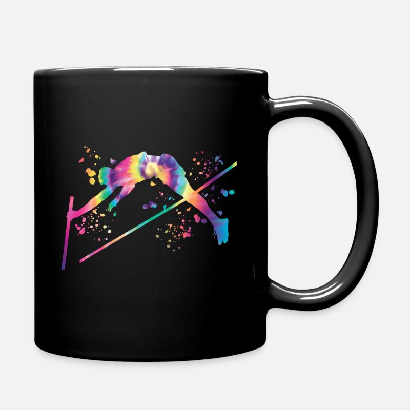 Perchiste Enfant Saut à la perche - Mug uni - noir