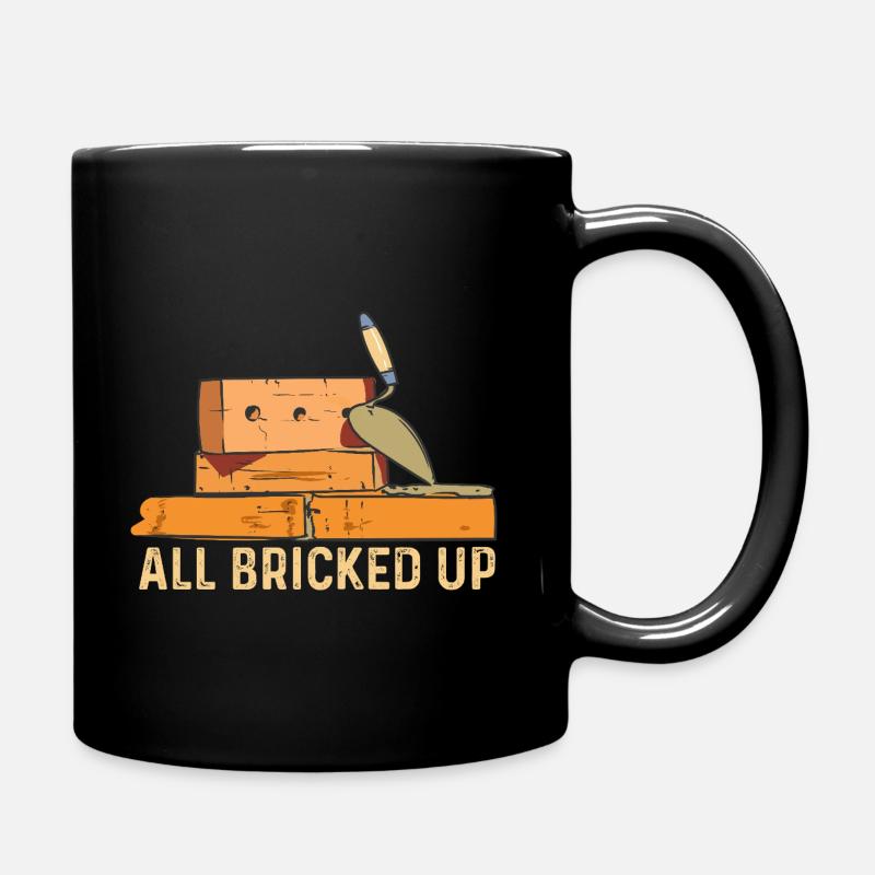 Tout en maçon - Maurer Design - Mug uni - noir