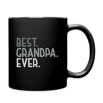 Best Grandpa Ever T-shirt - Father's Day - Mug uni - noir - Droite