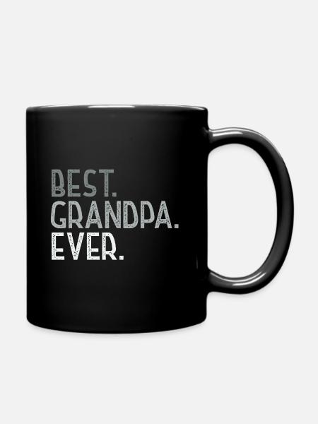 Best Grandpa Ever T-shirt - Father's Day - Mug uni - noir