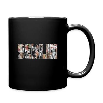 Berlin deutschland - Mug uni - noir - Droite