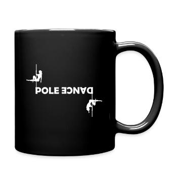 Pole Dance - Tasse einfarbig - Schwarz - Rechts