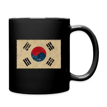 South Korea - Full Colour Mug - black - Right