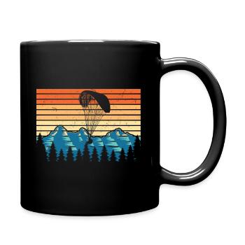 Paragliding - Mug uni - noir - Droite