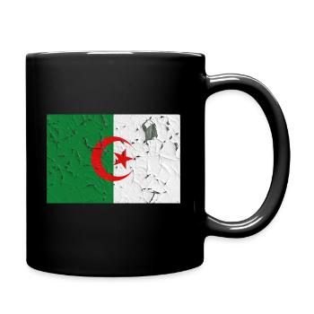 Algérie - Mug uni - noir - Droite
