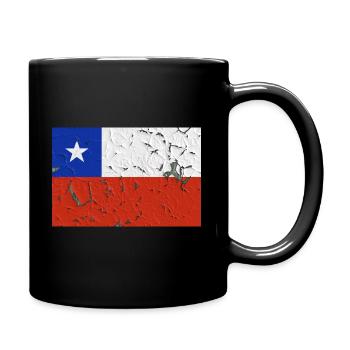Chile - Tasse einfarbig - Schwarz - Rechts