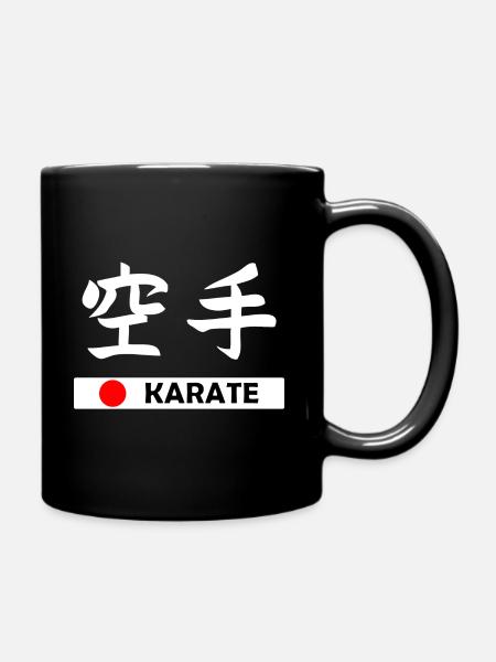 karate - Full Colour Mug - black