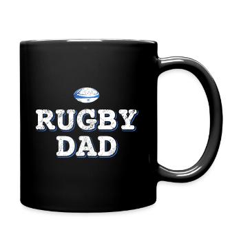 RUGBY DAD - Tasse einfarbig - Schwarz - Rechts
