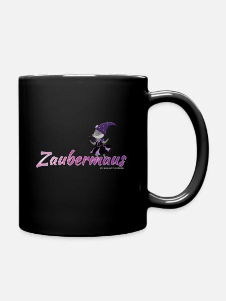 Zaubermaus - Tasse einfarbig - Schwarz