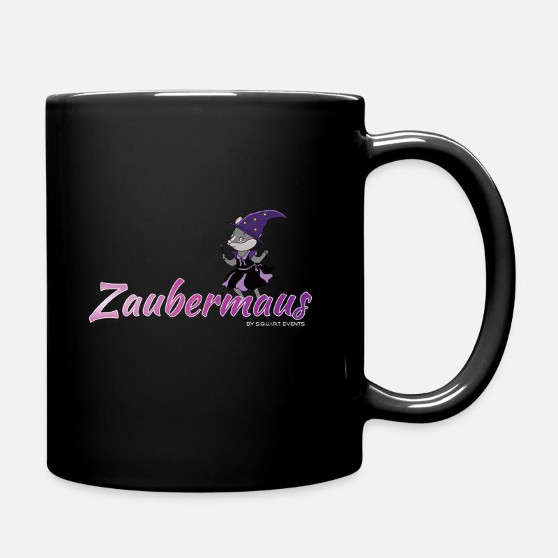 Zaubermaus - Tasse einfarbig - Schwarz