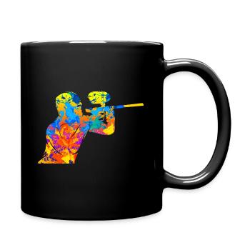 Paintball Paintball Joueur Cadeau - Mug uni - noir - Droite