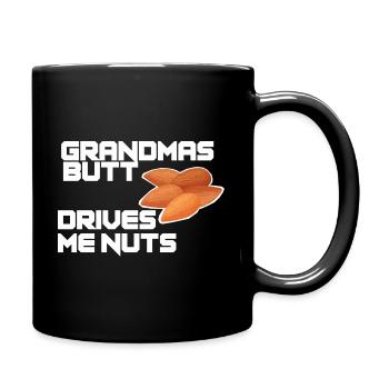 Les fesses de grand-mère me rendent fou Funnier - Mug uni - noir - Droite