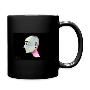 Blank by Ariane - Tasse einfarbig - Schwarz - Rechts