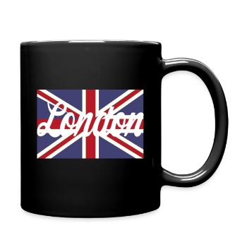 Londres - Mug uni - noir - Droite