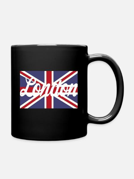 London - Full Colour Mug - black