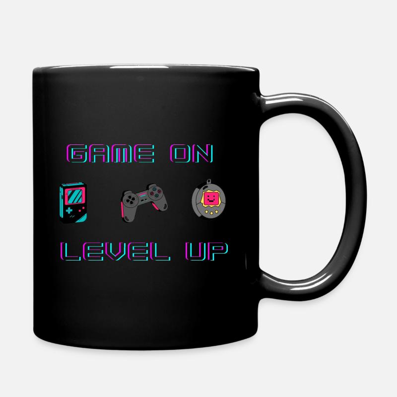 Jeux rétros - Mug uni - noir