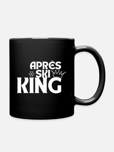 Aprés Ski - Tasse einfarbig - Schwarz