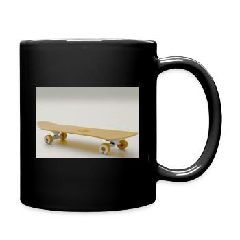 Me and my Skateboard | Skater Streetwear - Full Colour Mug - black - Right