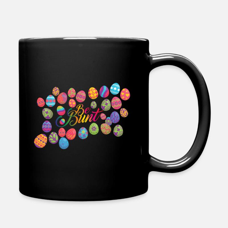 ostern Be Bunt - Tasse einfarbig - Schwarz
