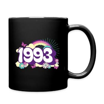 Retro 1993 Fête Anniversaire Femme 30 Ans - Mug uni - noir - Droite