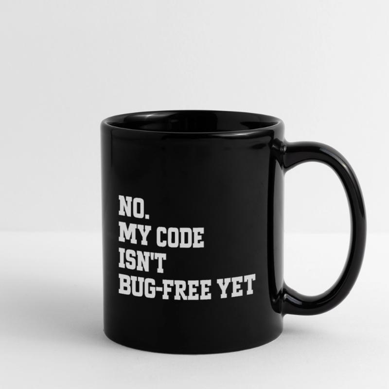 Humor Programmer Coder Bugs Gift Developer Full Colour Mug