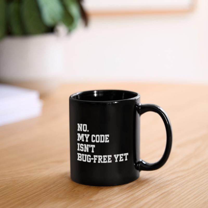 Humor Programmer Coder Bugs Gift Developer Full Colour Mug