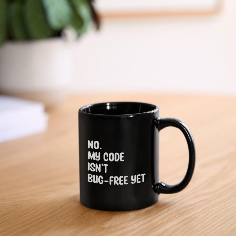 Humor Programmer Coder Bugs Gift Developer Full Colour Mug