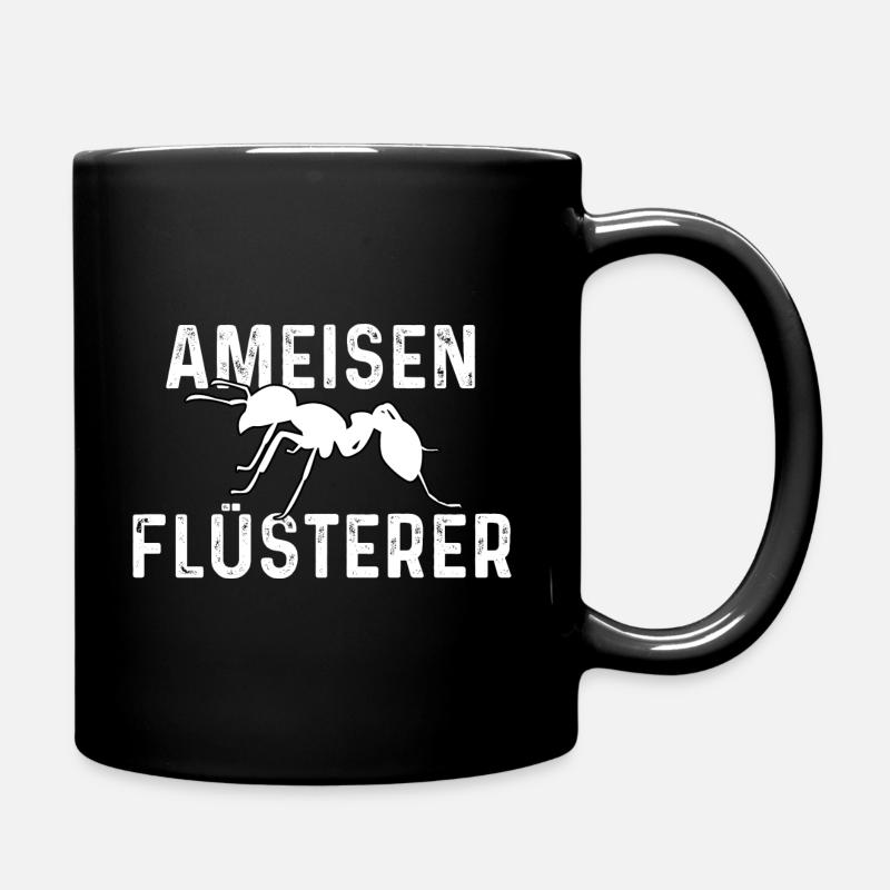 Ameisen Flüsterer - Tasse einfarbig - Schwarz