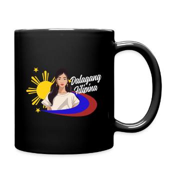 Philippines Drapeau philippin Philippines I Cadeau - Mug uni - noir - Droite