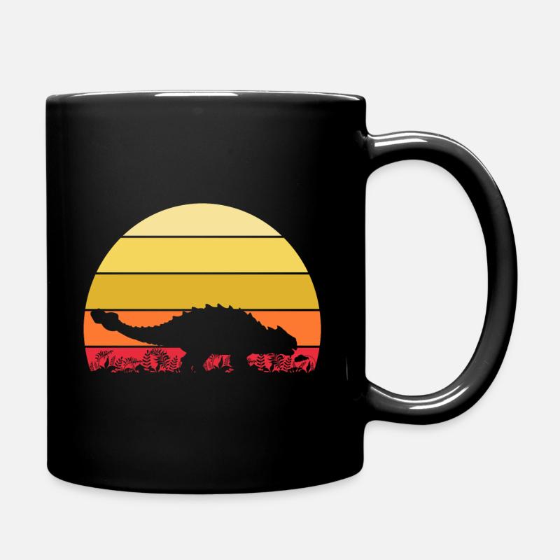 Archäologe Dino Ankylosaurus Dinosaurier - Tasse einfarbig - Schwarz