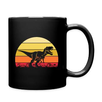 Archéologue Dino Tyrannosaure Dinosaure - Mug uni - noir - Droite