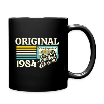 40th Anniversary Cassette September 1984 - Full Colour Mug - black - Right