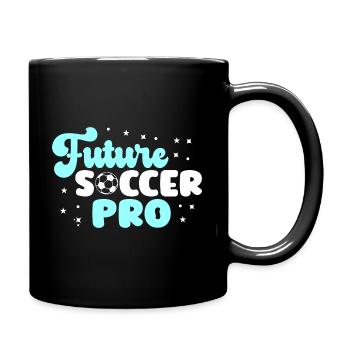 Future Soccer Pro Soccer Love To Play - Full Colour Mug - black - Right