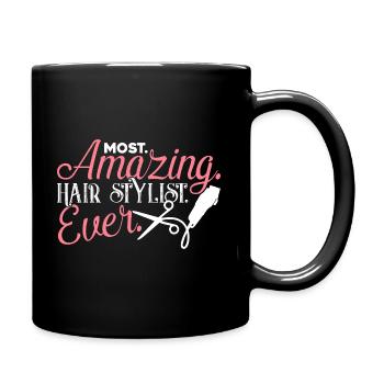 Hair Stylist Amazing Hair Stylist - Full Colour Mug - black - Right