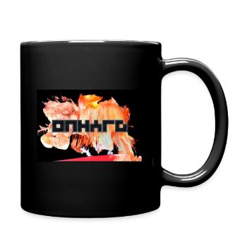 L’orange est le nouveau logo bleu du démon - Mug uni - noir - Droite