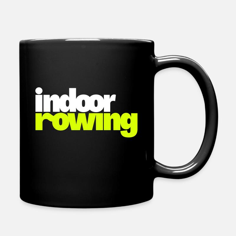 indoor rowing logo 2c - Mug uni - noir