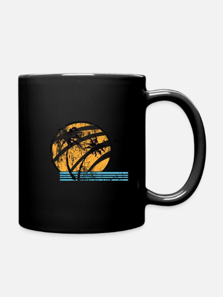ELLIE'S SHIRT (DISTRESSED) - Full Colour Mug - black