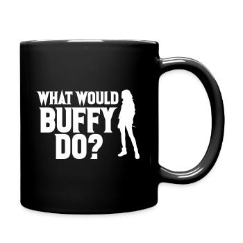 Je suis la chose que les monstres ont cauchemardesques sur - Mug uni - noir - Droite