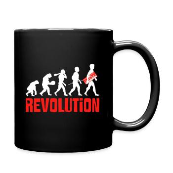 Piano Revolution Keyboard - Mug uni - noir - Droite