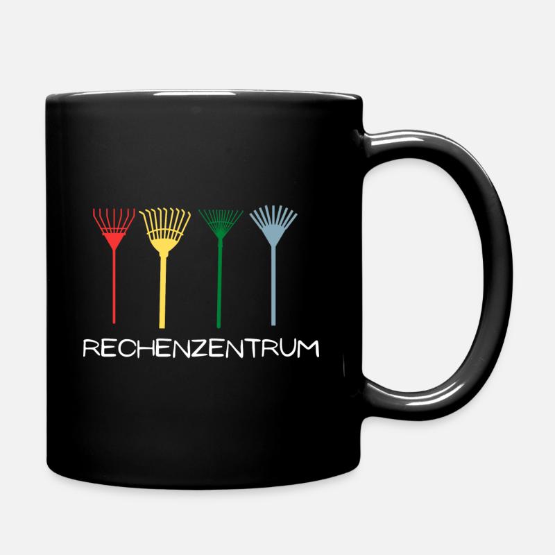 Gärtner Geschenkidee Rechenzentrum Hobbygärtner - Tasse einfarbig - Schwarz
