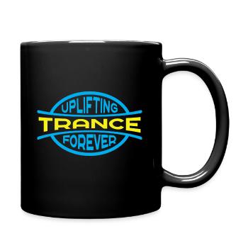 Erhebende Trance | Erhebende Trance Für immer - Tasse einfarbig - Schwarz - Rechts