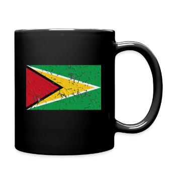 Guyana - Mug uni - noir - Droite