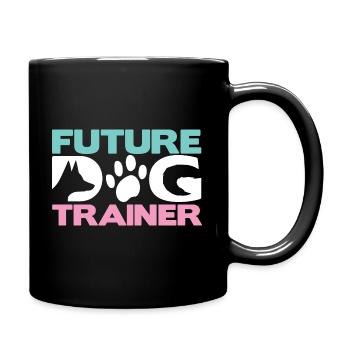 Chiens chiens chiens d’entraînement chien - Mug uni - noir - Droite