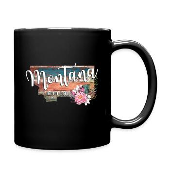 Montana in My Soul - Full Colour Mug - black - Right