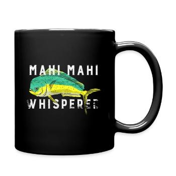 mahi mahi Whisperer Whisperer - Full Colour Mug - black - Right