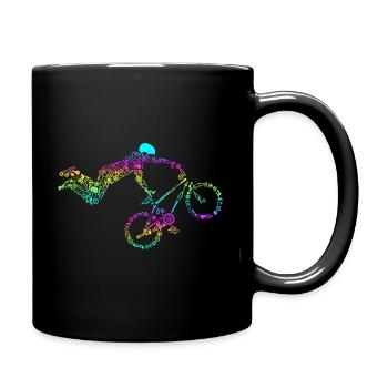 BMX - Full Colour Mug - black - Right