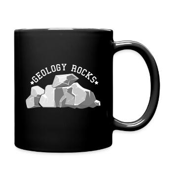Geologe - Tasse einfarbig - Schwarz - Rechts