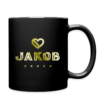 Jakob Herz - Full Colour Mug - black - Right