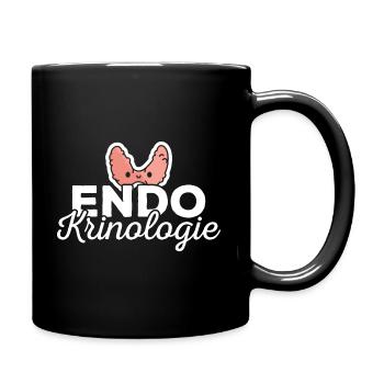 Endokrinologe Endokrinologie - Tasse einfarbig - Schwarz - Rechts